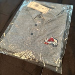 Crew neck adidas golf polo shirt